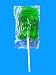 Crystal Beach Amusement Park Halls Original Gourmet Sucker - Lime