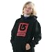 Sweater Hooded Kids Burton Corp Logo Vertical Hood youth true black L