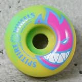 SPITFIRE【スピットファイヤー】スケートボードウィール Swirl Green/Yellow 53mm