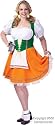 Plus Size Sexy Beer Garden Costume (Size: 26-28)