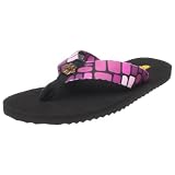 Keen Women's Cabo Flip-Flop,Pink Block Print,9 M US