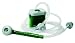 Texsport Battery Powered Camp Shower (Green/White)