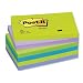 Post-it Colour Notes Pad of 100 Sheets 76x127mm Cool Neon Rainbow Ref 655MT [Pack of 6]