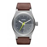 Image of Diesel DZ1562 Stainless Steel Brown Leather Strap Watch