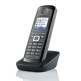 Siemens - Gigaset E49H - Téléphone sansfil DECT - Mains libres - Combiné supplémentaire - Noir et Gris