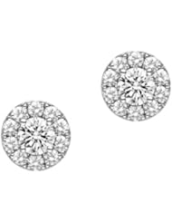 1/2 ct. tw. Diamond Stud Earrings in 14K White Gold