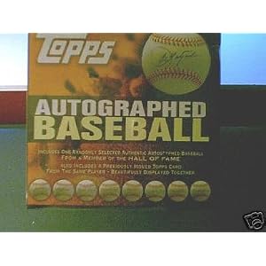 2006 Topps Autograph Baseball Factory Sealed Hobby Box ( 1 Original Autographed Baseball... by 