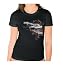 O.D.M. - Make Music, Not War - Black Ladies Organic Cotton Tee