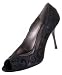 Search : HOUSE OF DEREON by Beyonce Paisley Park Satin Womens High Heels Shoes Peep Toe Pumps Black