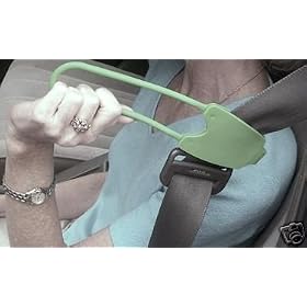 Easy Reach Seat Belt Handle Extension - Glow in the dark
