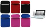 2n1 Combo - Assorted Colors - Durable Neorpene Sleeve Case + Screen Protector Compatible with Samsung NC10 10.2-Inch Netbook (Samsung Notebook Laptop NOT Included)