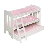 Trundle Doll Bunk Bed with Ladder