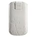 4-OK UP! Handytasche Tasche Eui Schutz Case H�lle Classic Weiss - Muster: Kleeblatt - u.a. passend f�r Samsung Galaxy S i9000, Galaxy S, i9010 Galaxy S Giorgio Armani, i9001 Galaxy S Plus, i9020 Google Nexus S / Nokia Lumia 800 / HTC 7 Mozart, 7 Surround, 7 Trophy, HD2, HD7, Nexus One, Touch HD2, Incredible S, Radar, Sensation, Sensation XE / LG P970 Optimus Black, P990 Optimus Speed 2X / Huawei U8800 Ideos X5 / Google Nexus One, Nexus S I9020 - (Abmessungen: 122mm x 68mm x 12mm)