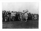 Historic Print (S): World's outstanding golfer Bobby Jones, captain of U.S. Walker Cup, leads mates to victo