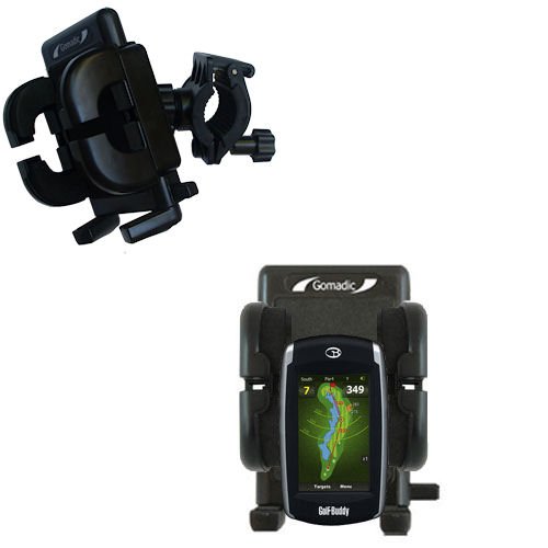 Bike Handlebar Holder Mount System for the Golf Buddy World Platinum - Gomadic Brand