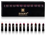SHANY Cosmetics 12 color Lipstick Set - 2012 Edition - Long Lasting and Moisturizing
