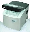 Portable Ice Maker with Stainless Housing, LCD & Self-Clean Function By Sunpentown