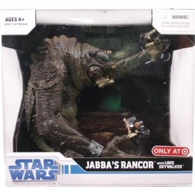 Star Wars: The Legacy Collection Action Figures - Jabbas Rancor with Luke... by Hasbro