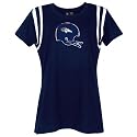 Denver Broncos Women's Vintage Helmet Jersey Tee