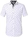 SSLR Men's Straight Fit Printing Short Sleeve Shirts