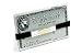 Grand Band Silver and 14K Yellow Gold Money Clip