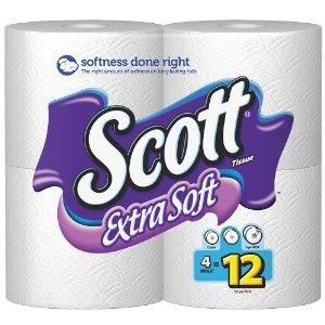 Scott Extra Sft Boot White 4 Pack - 12 Pack