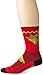 SockGuy Men's Taco Tuesday Crew Sock, Red, Large/X-Large