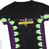 Pink Floyd 'Dark Side - Heartbeat' Womens / Juniors tie dye t-shirt
