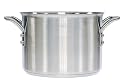 Meyer Commercialware Stainless Steel Open Stockpot, 32 cm, 18.0 litres