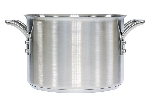Meyer Commercialware Stainless Steel Open Stockpot, 26 cm, 9.5 litres