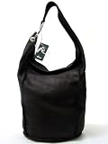 41-f9cdHm%2BL._SL160_ - NARDELLI Italian Designer Black Leather Handbag Bucket Shoulder Bag - leather-clutch-purse