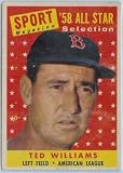 Ted Williams 1958 Topps Baseball Card - MLB Cards