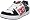 White/Athletic Red