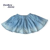 (ドンキージョシー)Donkey Jossy レース付きフレアデニムスカート 100cm