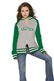 Boston Celtics Women's Varsity Full Zip Raglan Jacket - by Alyssa Milano