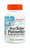 Doctor's Best Best Saw Palmetto Extract (320 mg), Softgel Capsules, 60-Count