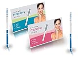 20 DELUXE Ovulation Tests + 4 FREE Pregnancy Tests