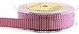May Arts 5/8-Inch Wide Ribbon, Fuchsia and White Grosgrain