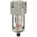 SMC AFD Series Mist Separator, Removes Oil Mist, Polycarbonate Bowl with Bowl Guard, NPT