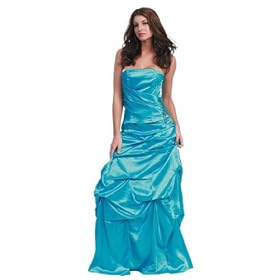 Buy 1022 Baby Blue Satin Prom Evening Dress by Cinderella