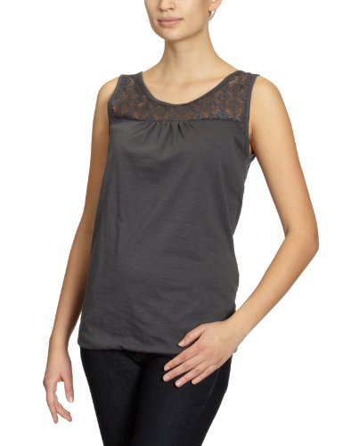 ONLY Damen Top,15064693, Gr. 42 (XL), Grau (EBONY) Preisvergleich