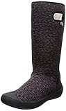 Bogs Women's Summit Knit Waterproof Boot,Black/Grey,11 M US