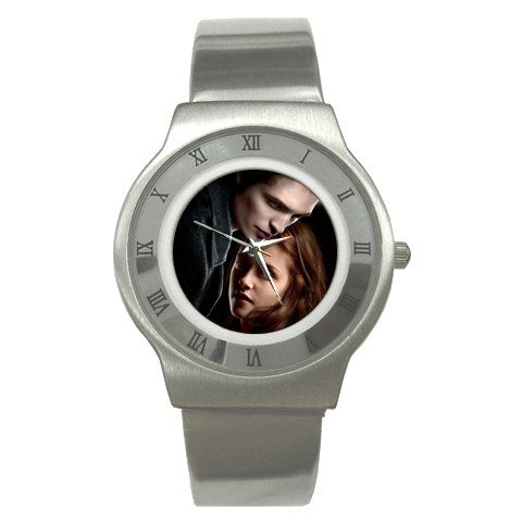 Stainless Steel Watch of Twilight Edward Cullen and Bella Swan Looking Glamorous
