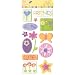 DCWV ST-010-00011 Nana's Kids Epoxy Stickers-"Girl"