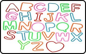 zany bandz shaped rubber bands 37pack alphabandz  more detail click!
