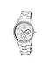 Skagen Women's 347LSXS1 Classic Silver/White Stainless Steel Watch