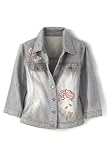 Newport News Embroidered jean jacket