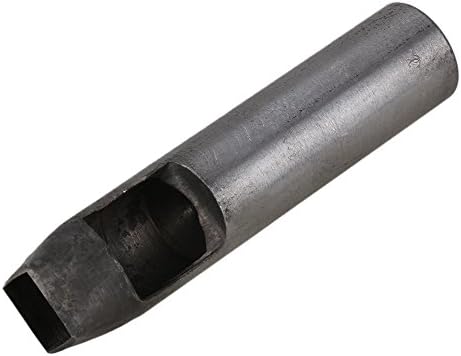 CNBTR 45# Steel Silver Square Shape 20mm Hollow Leather Punch DIY Cutter Tool