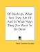 Of Bindings, What Sort They Are Of And In What Ways They Are Want To Be Done - Pamphlet by Henry Cornelius Agrippa ISBN 1428664491