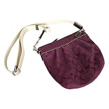 41-fVNEIovL._SL160_ - COACH SIGNATURE PLEATED SWING PACK HANDBAG GRAPE - clutches-purses
